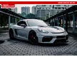 Used 2018 Porsche 718 2.0 Cayman Coupe CONVERT GT4 RS AUTO CRUISE REVERSE CAMERA PADDLE SHIFTER CERRERA S SPORTRIMS 3WRTY 2017