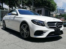 2017 Mercedes-Benz E200 2.0 AMG Sedan 360SURROUND CAMERA -ELECTRIC SEAT X2-BLACK SEMI LEATHER SEAT-KEYLESS ENTRY-PUSH START BUTTON-BLINDSPOT ASSIST