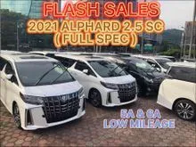Toyota Alphard Flash Sales Now 2.5 SC Full Spec JBL