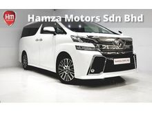 2017 Toyota Vellfire 3.5 ZG SUNROOF, PILOT SEAT, UNREG