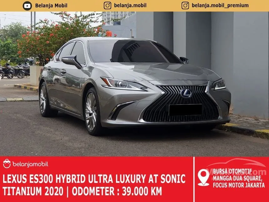 Jual Mobil Lexus ES300h 2020 Ultra Luxury 2.5 di DKI Jakarta Automatic Sedan Silver Rp 755.000.000