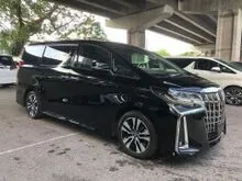 2020 Toyota Alphard 2.5 G SC Unregistered JBL Home Theatre 360 Camera Digital Inner Mirror Blind Spot Monitor