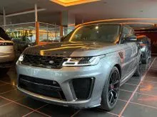 2021 Land Rover Range Rover Sport 5.0 SVR Carbon Edition SUV [12K MILES ONLY] [UK SPEC] [UNREGISTERED UNIT] [READY STOCK]