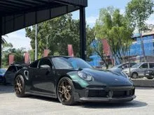 2022 Porsche 911 3.7 Turbo S Akrapovic Exahust Carbon AeroKit Rear Axle Steering