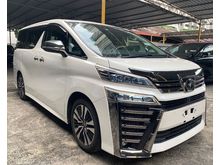 2018 Toyota Vellfire 2.5 ZG - JBL/4CAMERA/DIM/LKA/PC - FULL SPEC - 5 YEARS WARRANTY