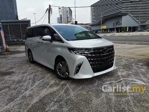 2023 Toyota Alphard 2.5 Z/ Auto Side Step/Moonroof/HUD/BSM/Roof Monitor/360 Cam/Unregister