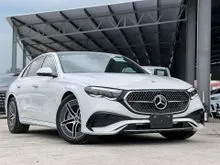 2024 Mercedes-Benz E200 2.0 AMG FULL SPEC Avantgarde Sedan