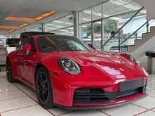 2024 Porsche 911 (992.2 Facelift) 3.0 Carrera Coupe [5K KM ONLY] [UK SPEC] [UNREGISTERED UNIT] [READY STOCK]