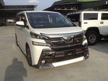 2015 Toyota Vellfire 3.5 ZAG FULL SPEC INT 2.38