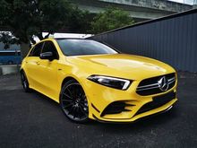 2019 Mercedes-Benz A35 AMG UNREG (READY STOCK/ UK/ HUD/ PANROOF)