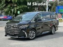 2025 Toyota Alphard 2.5 Z SUNROOF 2PD 7SEATER 4CAM 5A 7K KM 5YRS TOYOTA WARRANTY