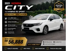 2021 Honda City 1.5 RS e-HEV Sedan Car King Condition Senang Lulus High Loan