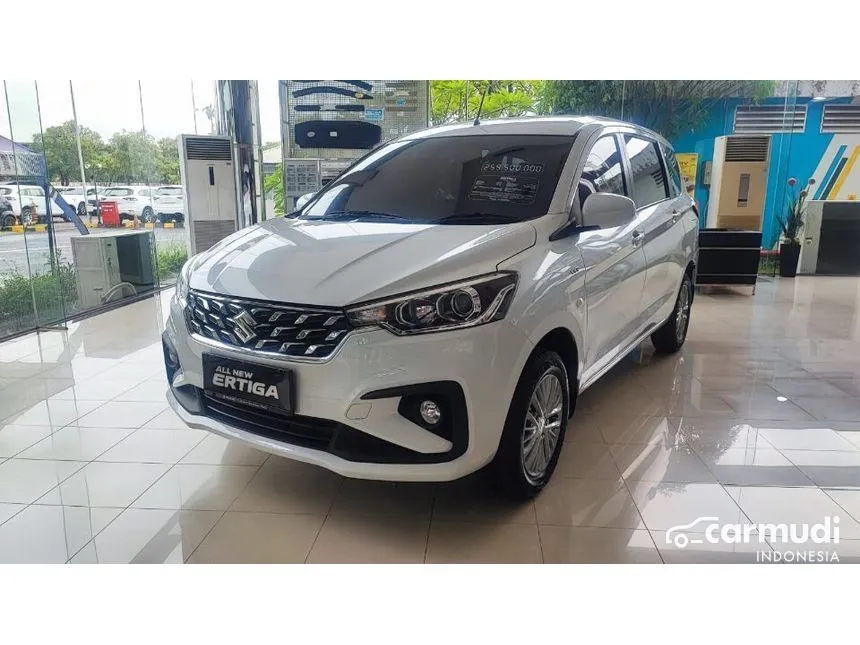 Jual Mobil Suzuki Ertiga 2024 GX Hybrid 1.5 di Banten Automatic MPV Putih Rp 187.650.000