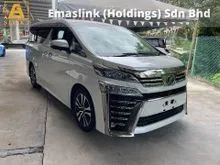 2019 Toyota Vellfire 2.5 ZG Pilot 7Seather 360View 3LED Light Push Start Engine 7Speed