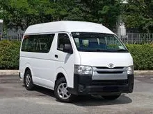 2017 Toyota Hiace Window Van 2.7 & 2.5 (M) *GUARANTEE No Accident/No Total Lost/No Flood & 5 Day Money back Guarantee*