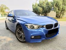 TRUE YEAR MAKE 2017 # BMW 330 E 2.0 # M SPORT # FULL SERVICE BMW # WARRANTY TILL 2022