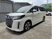 FULL SPEC 2021 Toyota Alphard 2.5 SC JBL 4CAM DIM BSM SUNROOF LIMITED UNIT UNREG OFFER