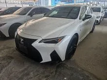 2023 Lexus IS 300 2.0 F Sport Mode Black 3 LOW MILEAGE LOW INTEREST RATE READY STOCK FOR OFFER PRICE CAN NGO UNTIL LET GO
