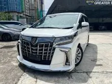 2021 TOYOTA ALPHARD 2.5 S TYPE GOLD AT MPV MODELLISTA KIT ,7 DAY LIGHT ,LEATER COVER SEAT , ABSOBER CHANGED
