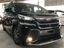 2016 Toyota Vellfire 2.5 Z A Edition MPV