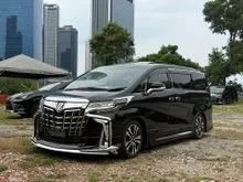 2021 Toyota Alphard 2.5 SC UNREG ( SUNROOF , JBL , MODELISTA , 360 CAMERA , DIM , BSM )