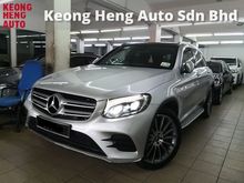 TRUE YEAR MADE 2017 Mercedes-Benz GLC250 2.0 4MATIC AMG Line Mil 16000 km only Full Service Hap Seng Factory Warranty until May 2021