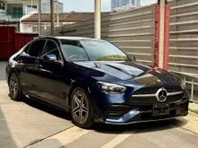 2022 Mercedes-Benz C200 1.5 AMG LINE (G/AA) 5800KM - FLARE RED INTERIOR , P/ROOF , BURMESTER SOUND SYSTEM , REAR AXLE STEERING , HUD , 4CAM , BSM