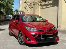 28K KM FULL SERVICE RECORD 2019 Toyota Yaris 1.5 G Hatchback