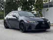 Recon READY UNIT 2021 Lexus IS300 2.0 F Sport Mode Black Cloudburst Grey Metallic