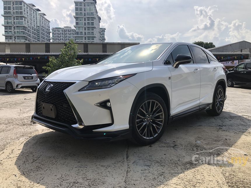 Lexus RX200t 2017 F Sport 2.0 in Kuala Lumpur Automatic SUV White for