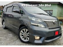2011 Toyota VELLFIRE 2.4 (A) ZP PLATINUM 2 P/DOOR P/BOOT