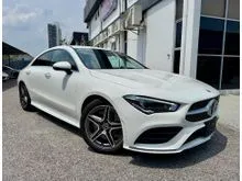 2022 Mercedes-Benz CLA250 2.0 4MATIC AMG Line Coupe (A) 21K+KM REVERSE CAMERA 3LED SEMI LEATHER SEATS JAPAN SPEC UNREG