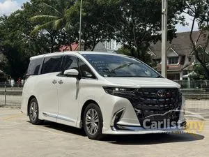 2025 Toyota Alphard 2.5 Z MODELISTA BODYKIT MOONROOF JBL360 CAMERA DIM BSM HUD