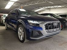 2019 Audi Q8 3.0 50 TDI Quattro S-Line Xenon Light LED Running Light Power Boot Push Start Paddle Shift B&O Sound System Surround Camera Memory Seat