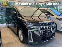 2018 Toyota Alphard 2.5 SA sunroof precrash system facelift surround camera power boot 2 power doors unregistered