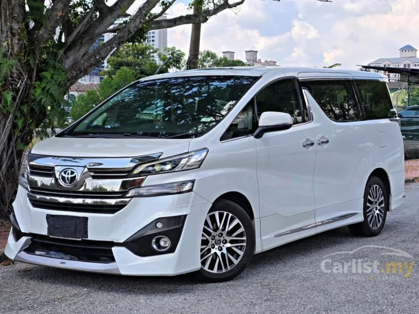 2017 Toyota Vellfire ZG MPV