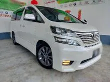 2009 Toyota Vellfire 2.4 Z Platinum Power Boot