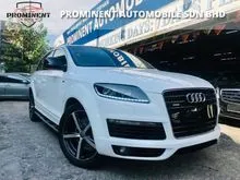 AUDI Q7 S-LINE NEW FACELIFT WTY 2023 2012,CRYSTAL WHITE IN COLOUR,POWER BOOT,2 DVD PLAYERS,S-LINE SEATER,ONE DATO OWNER