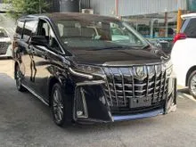 2021 Toyota Alphard 2.5 S Type Gold MPV (Dark Purple) Ready Stock, Sun Roof, DIM
