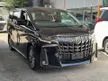 2021 Toyota Alphard 2.5 S Type Gold MPV (Dark Purple) Ready Stock, Sun Roof, DIM