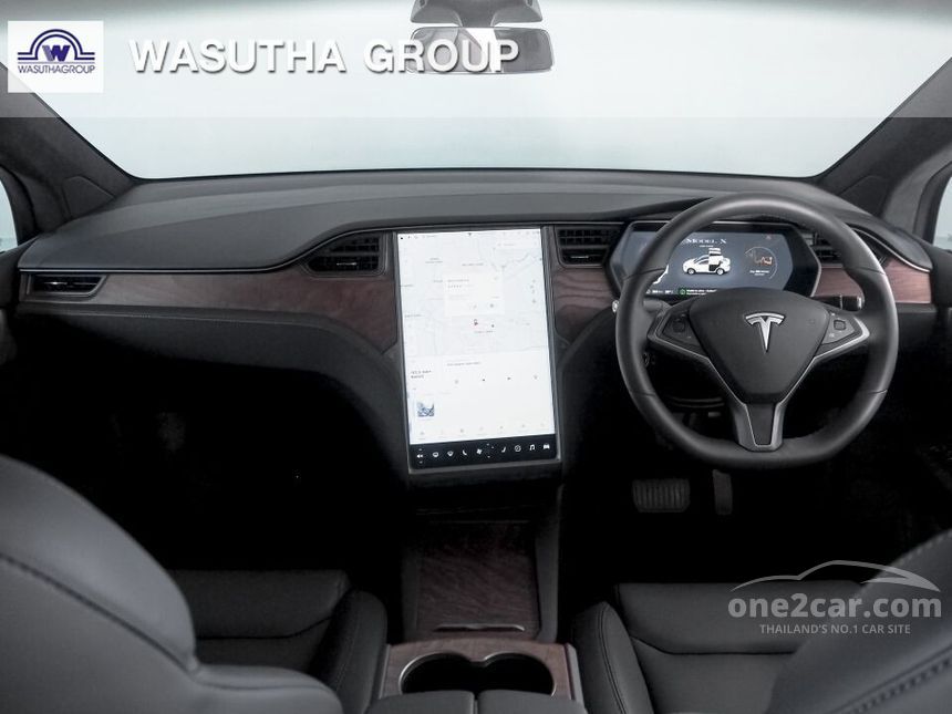 Tesla Model X 2020 (ปี 16-20) LONG RANGE เกียร์อัตโนมัติ สีขาว