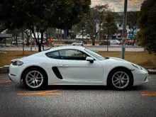UNREG JPN BEST DEAL RELIABLE SPORTCAR 2022 Porsche 718 2.0 Cayman Coupe