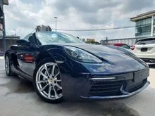 2017 Porsche 718 2.0 Boxster Convertible Brown Interior/19 INCH RIM
