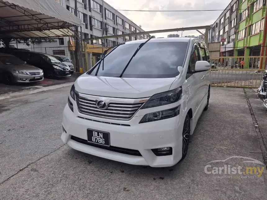 2012 Toyota Vellfire Z MPV