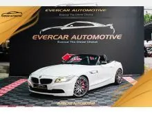 2014 BMW Z4 2.0 sDrive20i Convertible HardTop Ori M-SPORT N20 Turbo Facelift P/Shift Sport+ CarbonFiber Spoiler 6Pot Brake 4Pot 18Inch S/Rim 89kMiles
