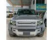 Recon 2022 Land Rover Defender 2.0 110 P300 SUV 9K+ KM FULL DIGITAL COCKPIT ADAPTIVE HEADLIGHT KEYLESS SIDE STEP TYRE COVER 4 CAMERA FULL LEATHER UNREGISTER