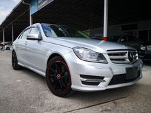 2013 Mercedes-Benz C180 1.8 AMG Facelift JP Spec CGI W204 2Memory Seat Pre-Crash Unreg