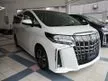 Recon 2021 Toyota Alphard 2.5 G S C Package MPV # Sunroof # DIM # BSM #
