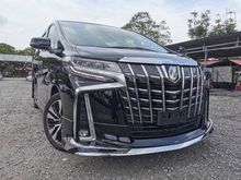 2018 Toyota Alphard 2.5 SC 3LED ALPINE SUNROOF FULL MODELLISTA BODYKIT UNREG
