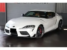 Recon Incoming Stock 2025 Toyota GR Supra 3.0T Coupe White Manual Super Low Mileage Grade 6A